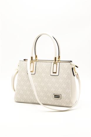 Silver & Polo Taş - Kemik SP1000 Kadın El Çantası