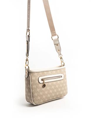 Silver & Polo Taş - Kemik SP1160 Kadın Çapraz Çanta