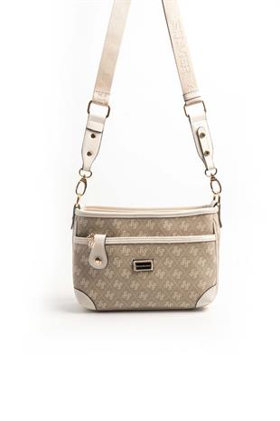 Silver & Polo Taş - Kemik SP1160 Kadın Çapraz Çanta