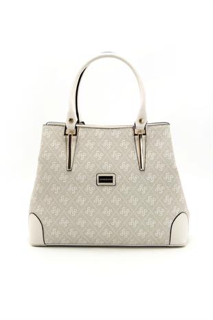 Silver & Polo Taş - Kemik SP667 Kadın El Çantası