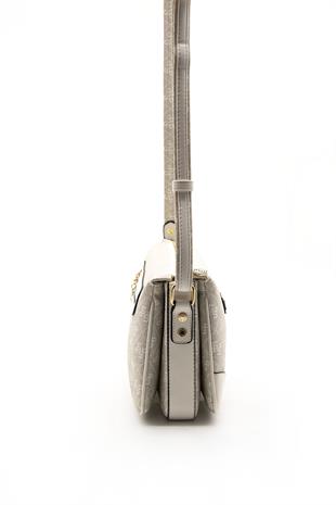 Silver & Polo Taş - Kemik SP784 Kadın Çapraz Çanta