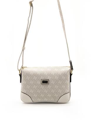 Silver & Polo Taş - Kemik SP784 Kadın Çapraz Çanta