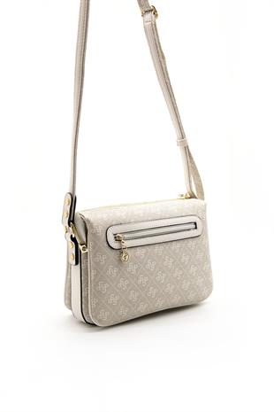 Silver & Polo Taş - Kemik SP784 Kadın Çapraz Çanta