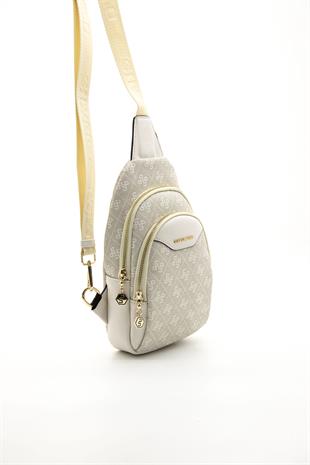 Silver & Polo Taş - Kemik SP959 Kadın Bel Çantası