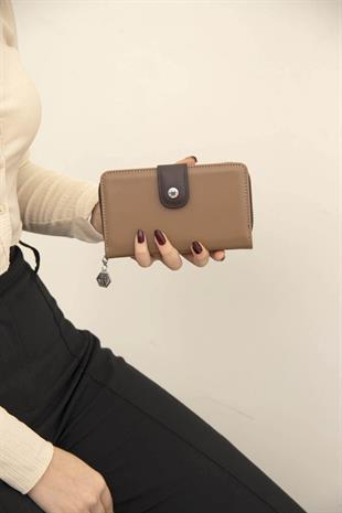 Silver & Polo Vizon - Kahve SP882 Kadın Cüzdan & Kartlık