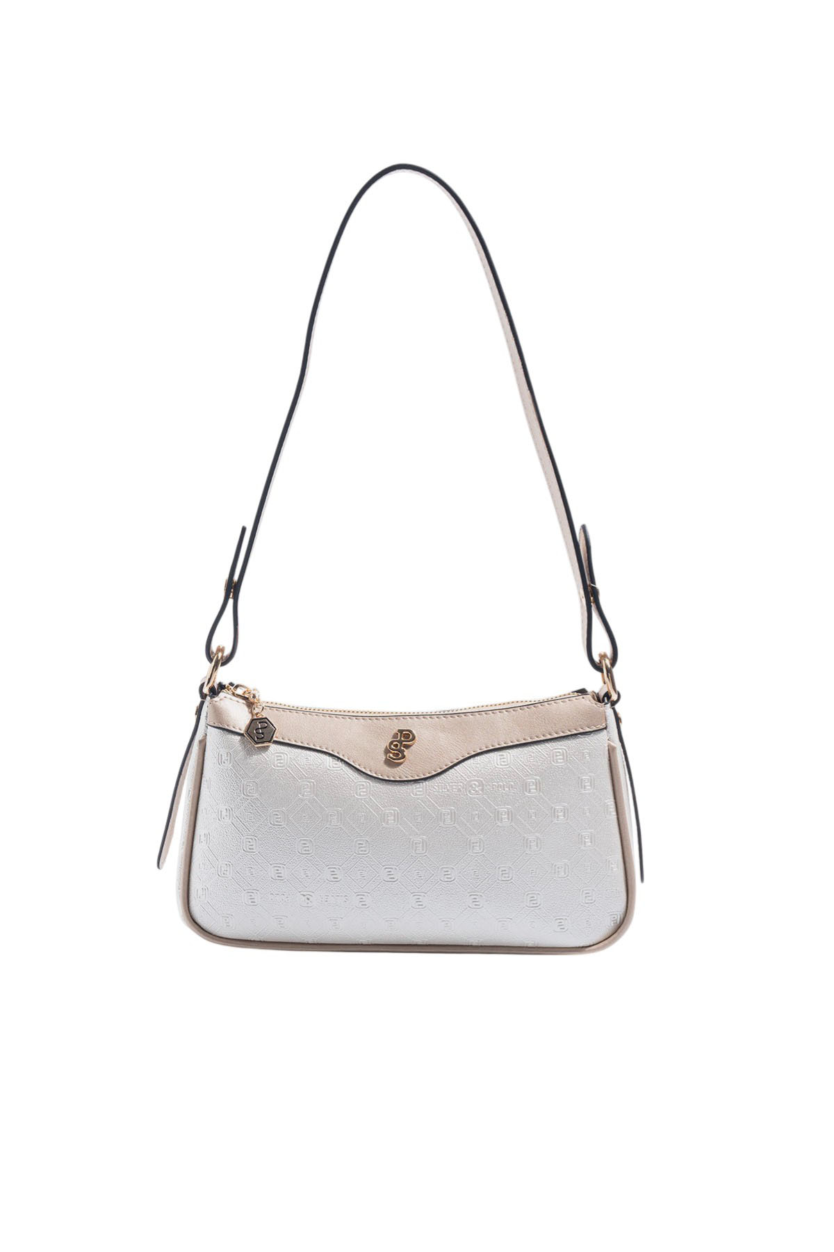 Silver & Polo SP1274 Kadın Çapraz Çanta Logolu Sedef-S.Nut