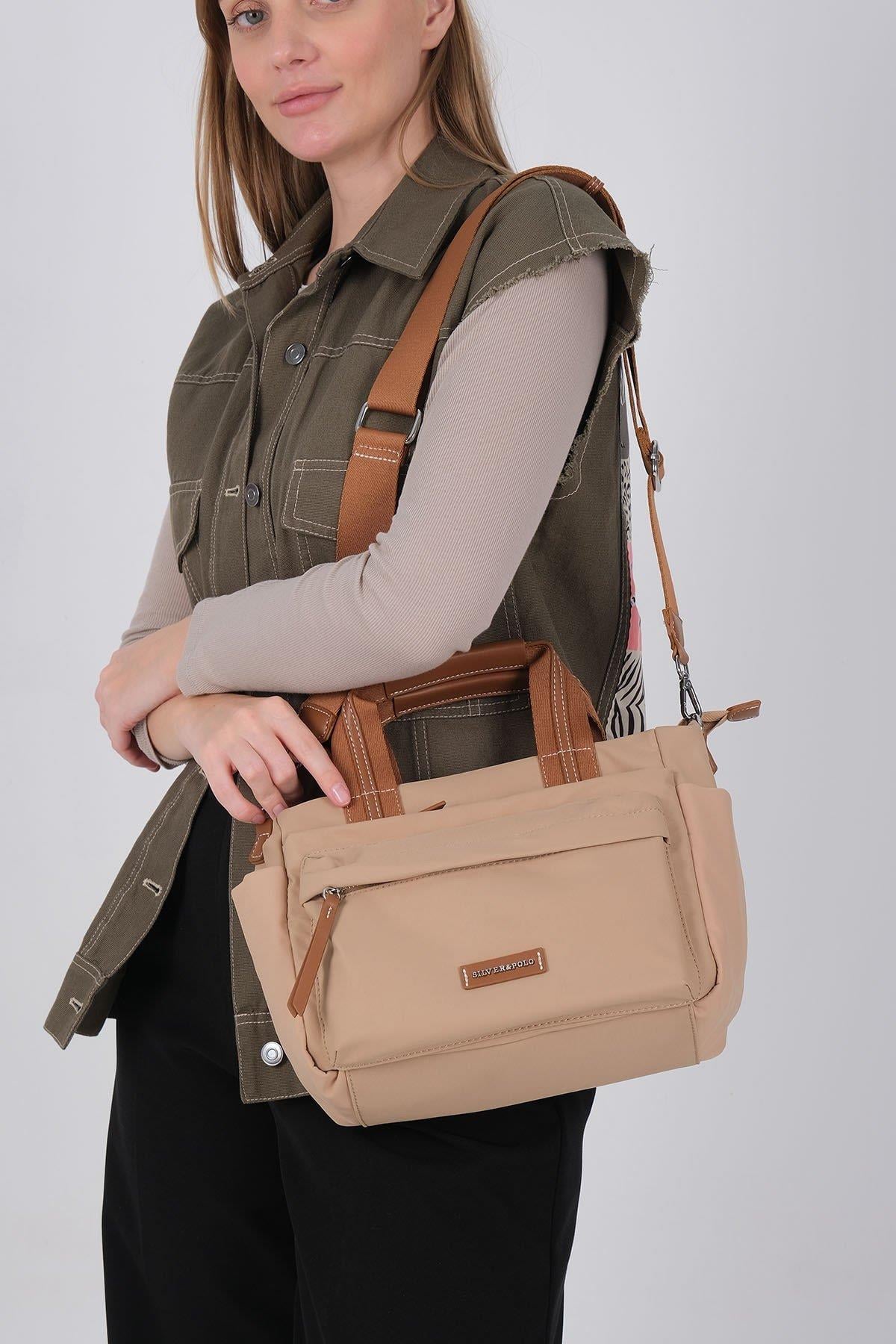 1230 Kadın El Çantası  Nut-Taba