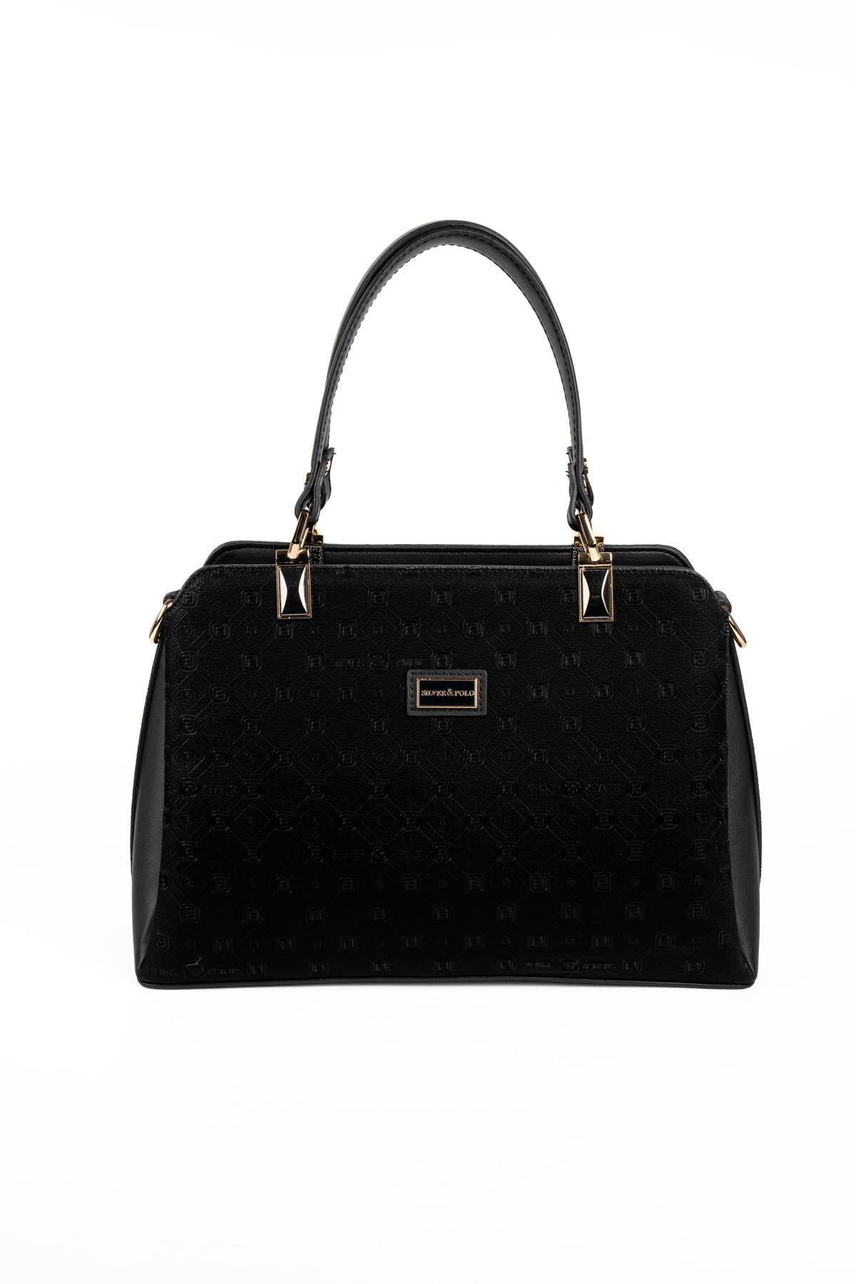 Silver & Polo SP972 Kadın El Çantası Fashion Siyah