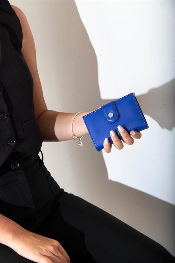 Silver & Polo SP1107 Kadın Cüzdan & Kartlık Düz Sax