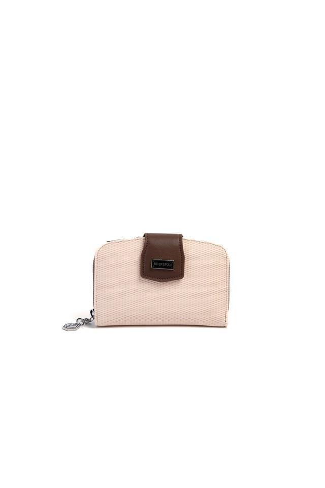 Silver & Polo SP874 Kadın Cüzdan & Kartlık Petek Bej-Kahve