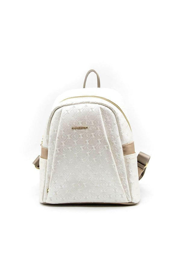 Silver & Polo SP926 Kadın Sırt Çantası Logolu Sedef-S.Nut