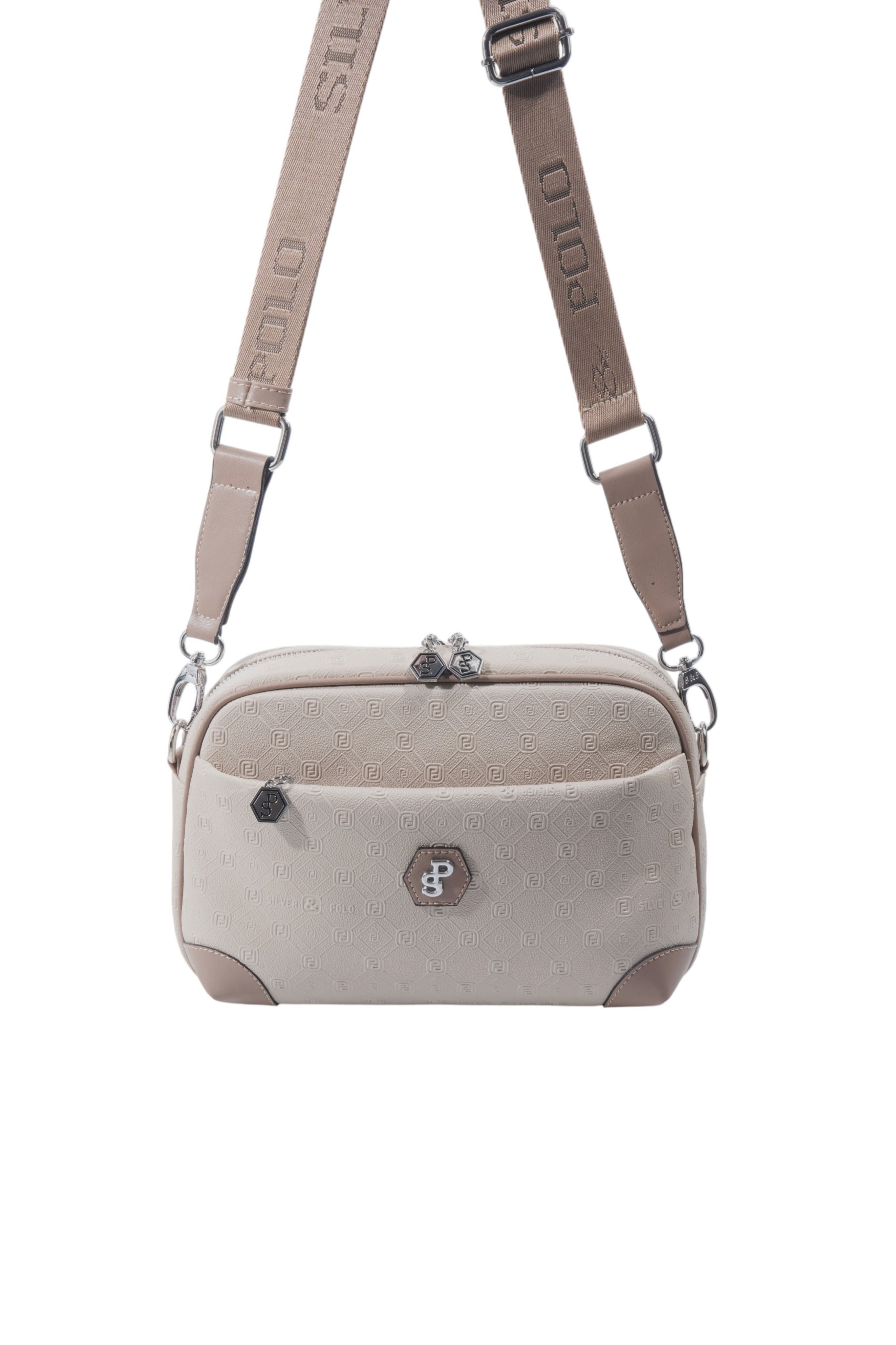 Silver Polo SP1094 Kadın Çapraz Çanta Fashion Bej-Latte