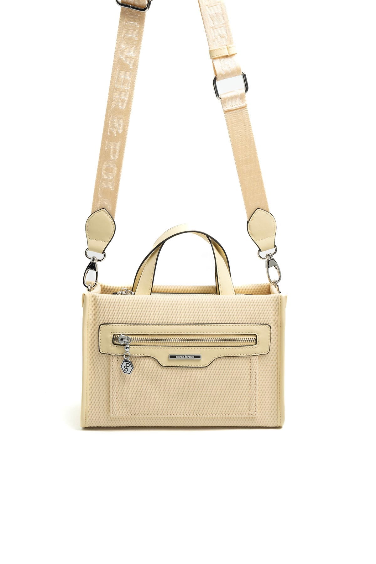 Silver & Polo SP1271 Kadın El Çantası Petek Sarı-Sarı
