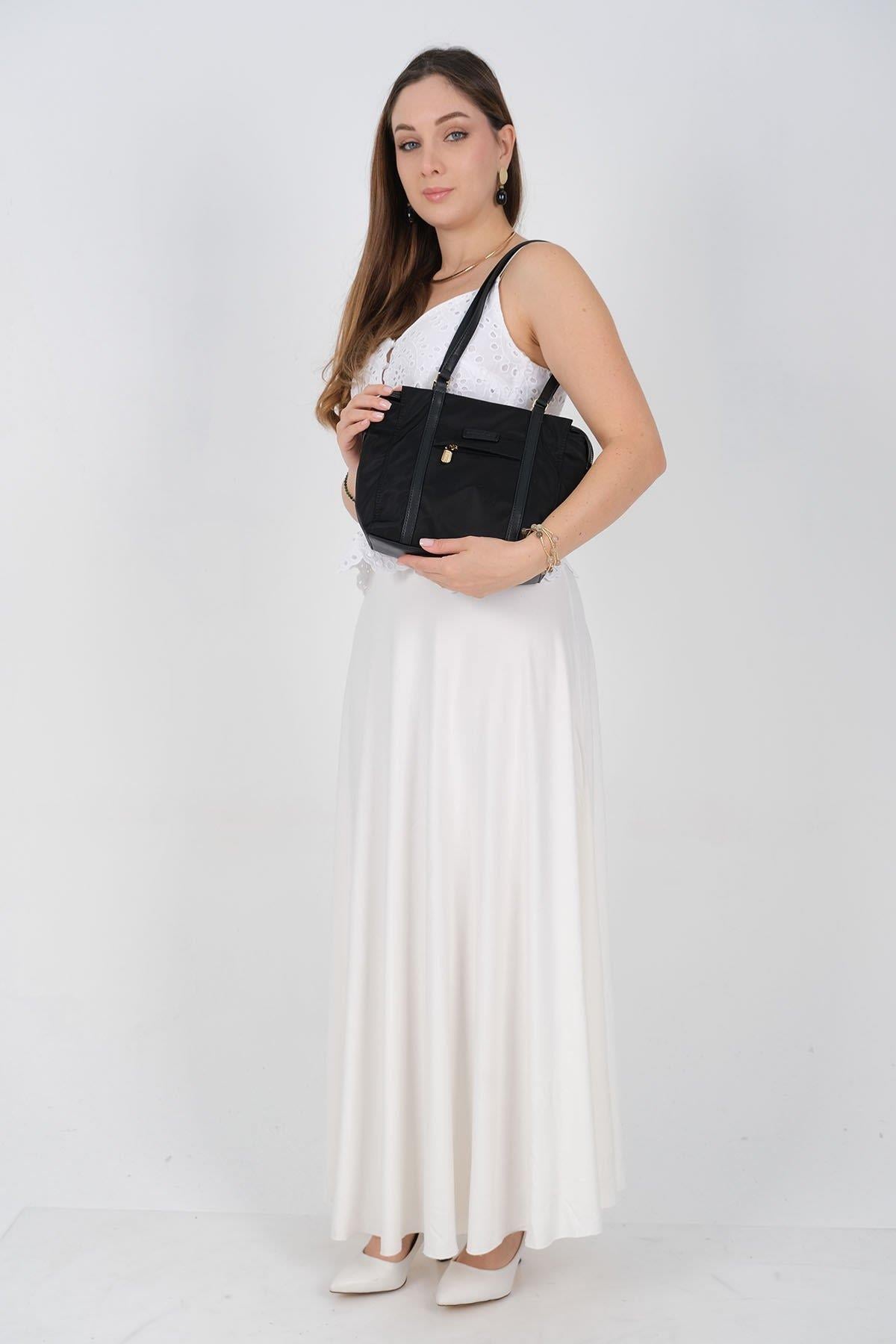 1215 Kadın Omuz Çantası  Siyah