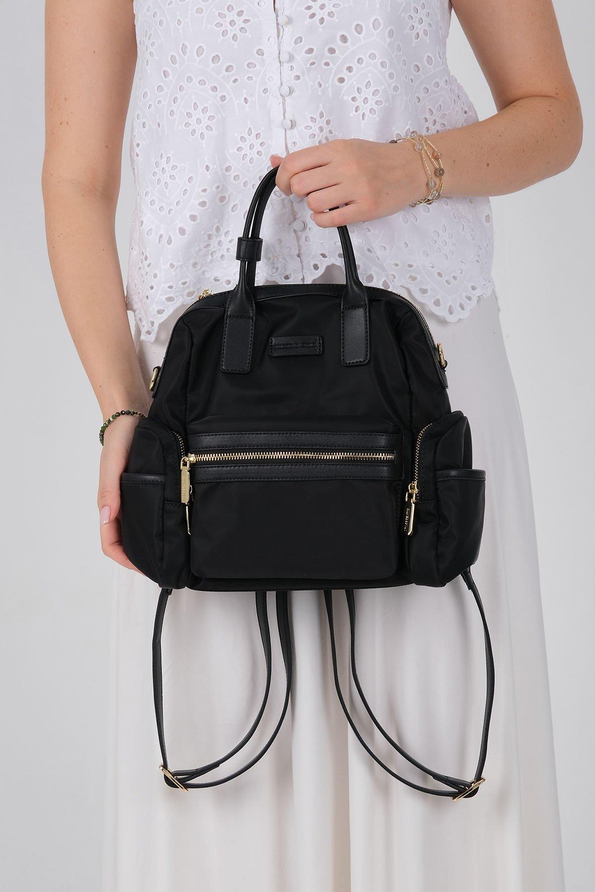 1211 Kadın Sırt Çantası  Siyah