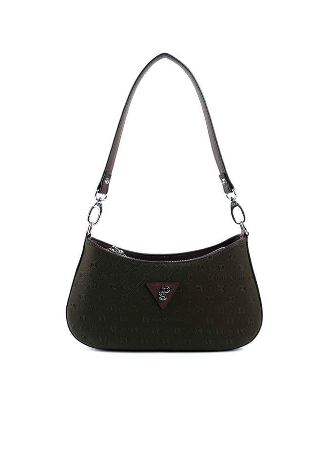 Silver & Polo SP1251 Kadın Omuz Çantası Fashion Haki-Kahve
