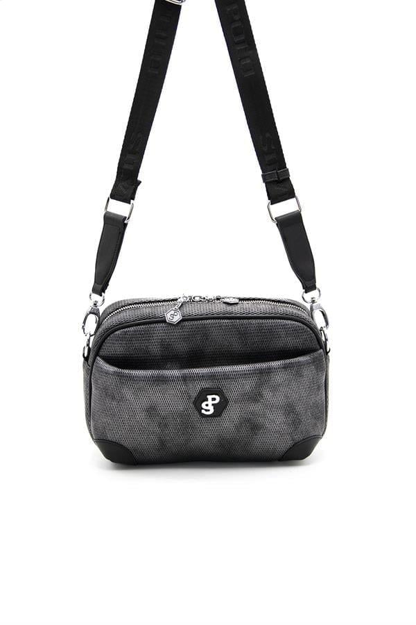 Silver & Polo SP1094 Kadın Çapraz Çanta Petek M.Gümüş-Siyah