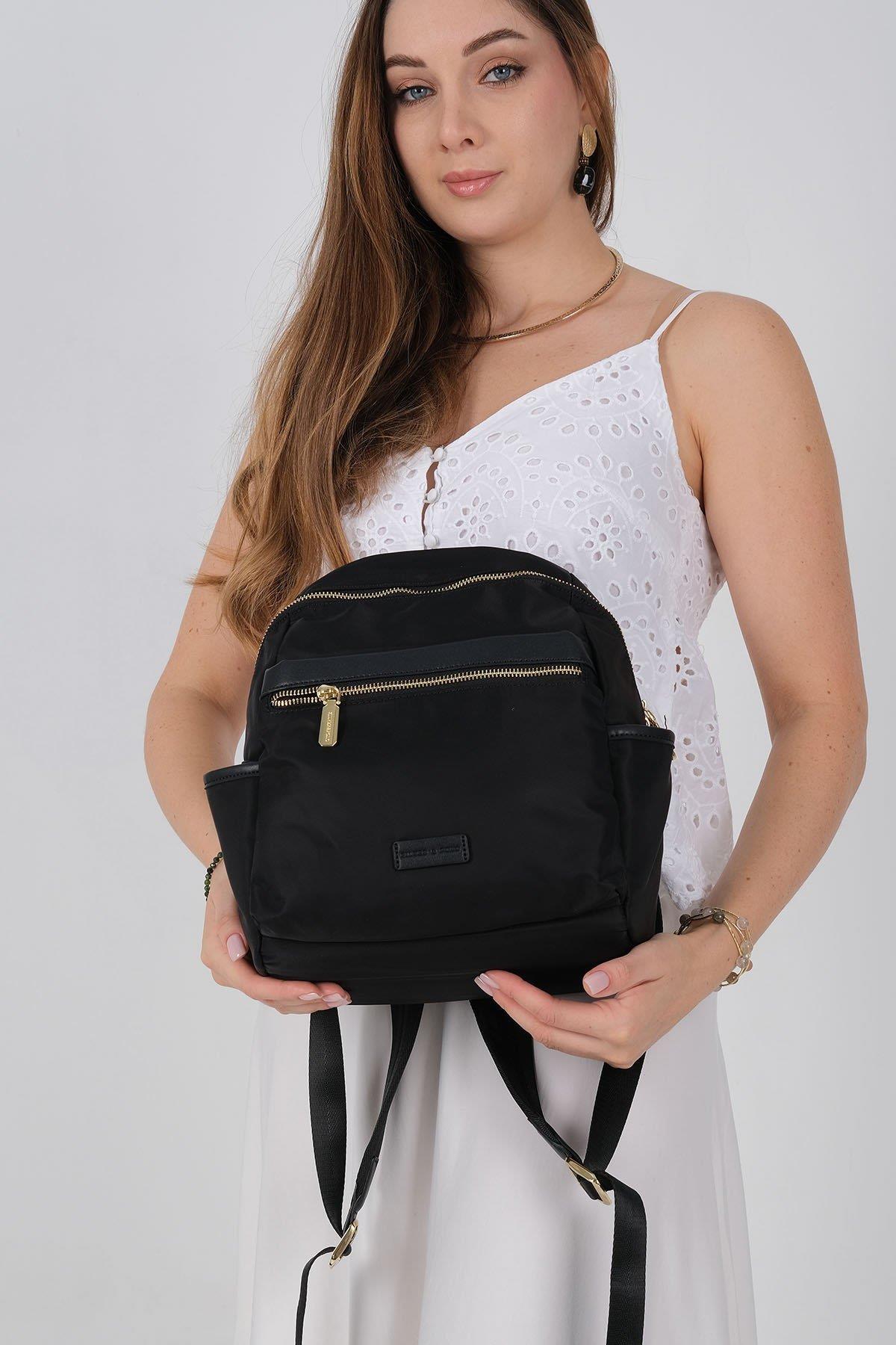 Silver & Polo SP1209 Kadın Sırt Çantası  Siyah