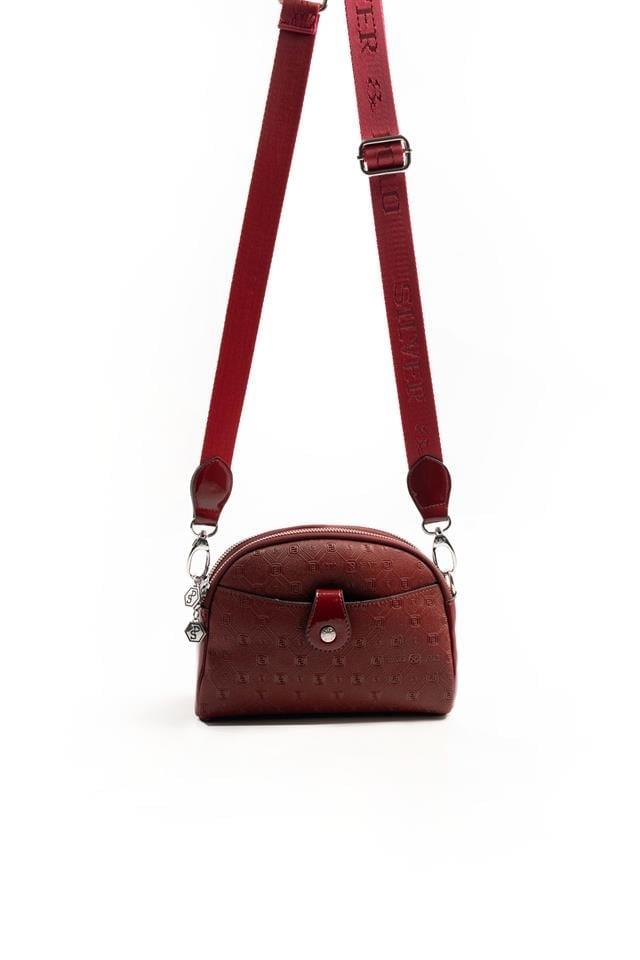 Silver & Polo SP1144 Kadın Çapraz Çanta Fashion Bordo-Rugan Bordo