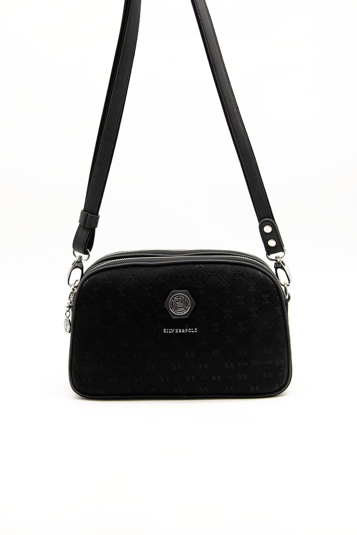 Silver & Polo SP745 Kadın Çapraz Çanta Fashion Siyah