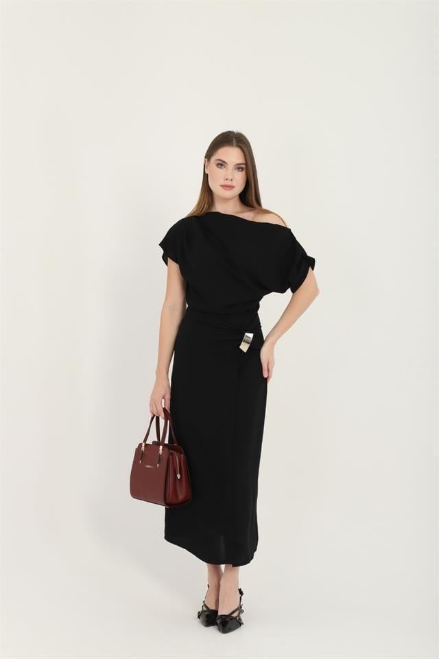 Silver & Polo SP1136 Kadın El Çantası Düz Bordo