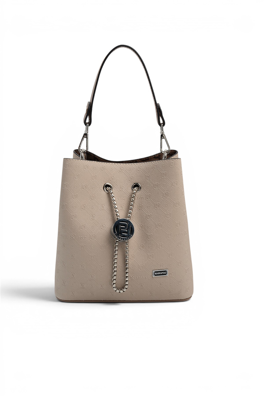 Silver Polo SP967 Kadın Çapraz Çanta Fashion Bej-Latte