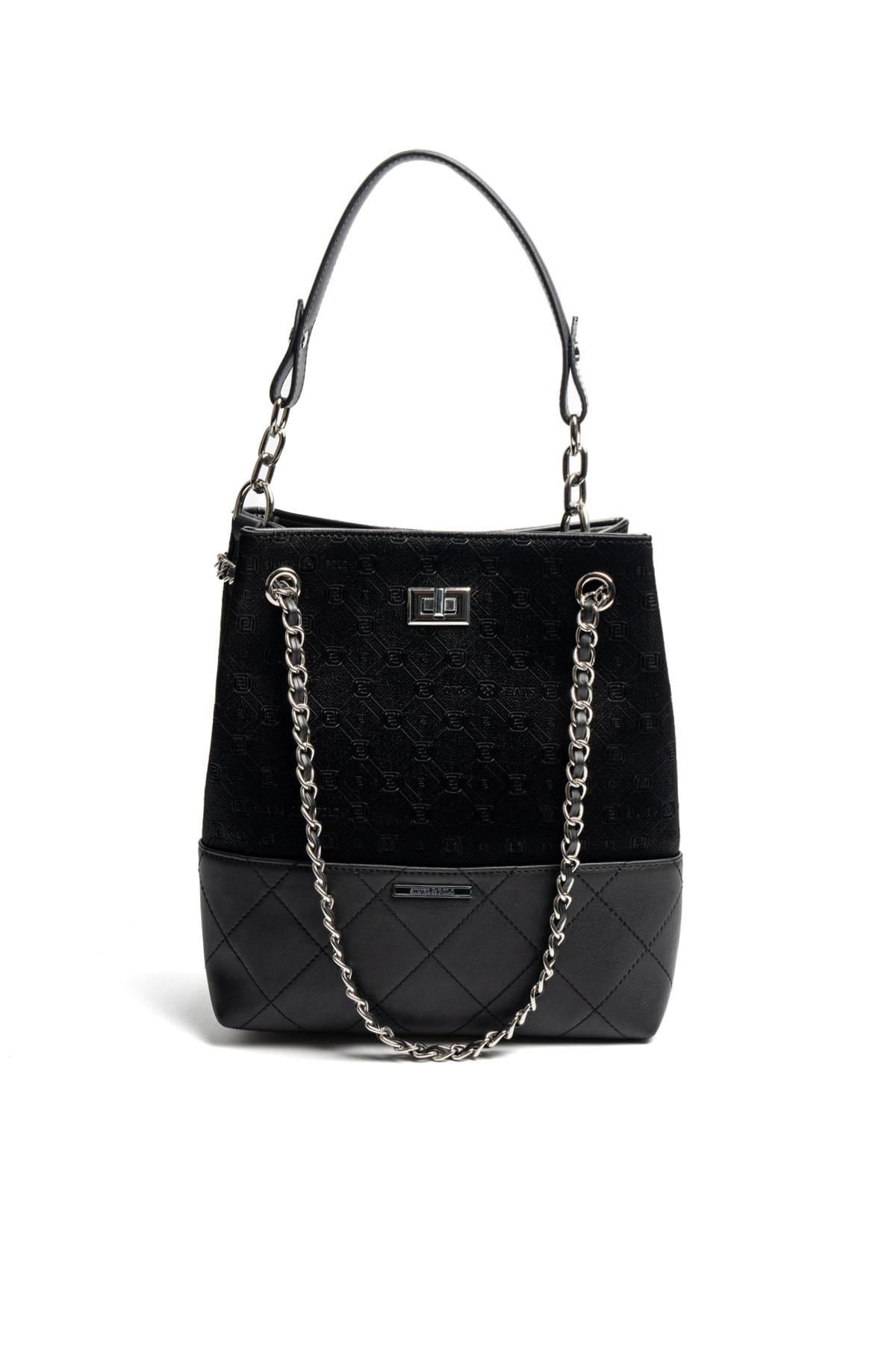 Silver & Polo SP1262 Kadın Omuz Çantası Fashion Siyah