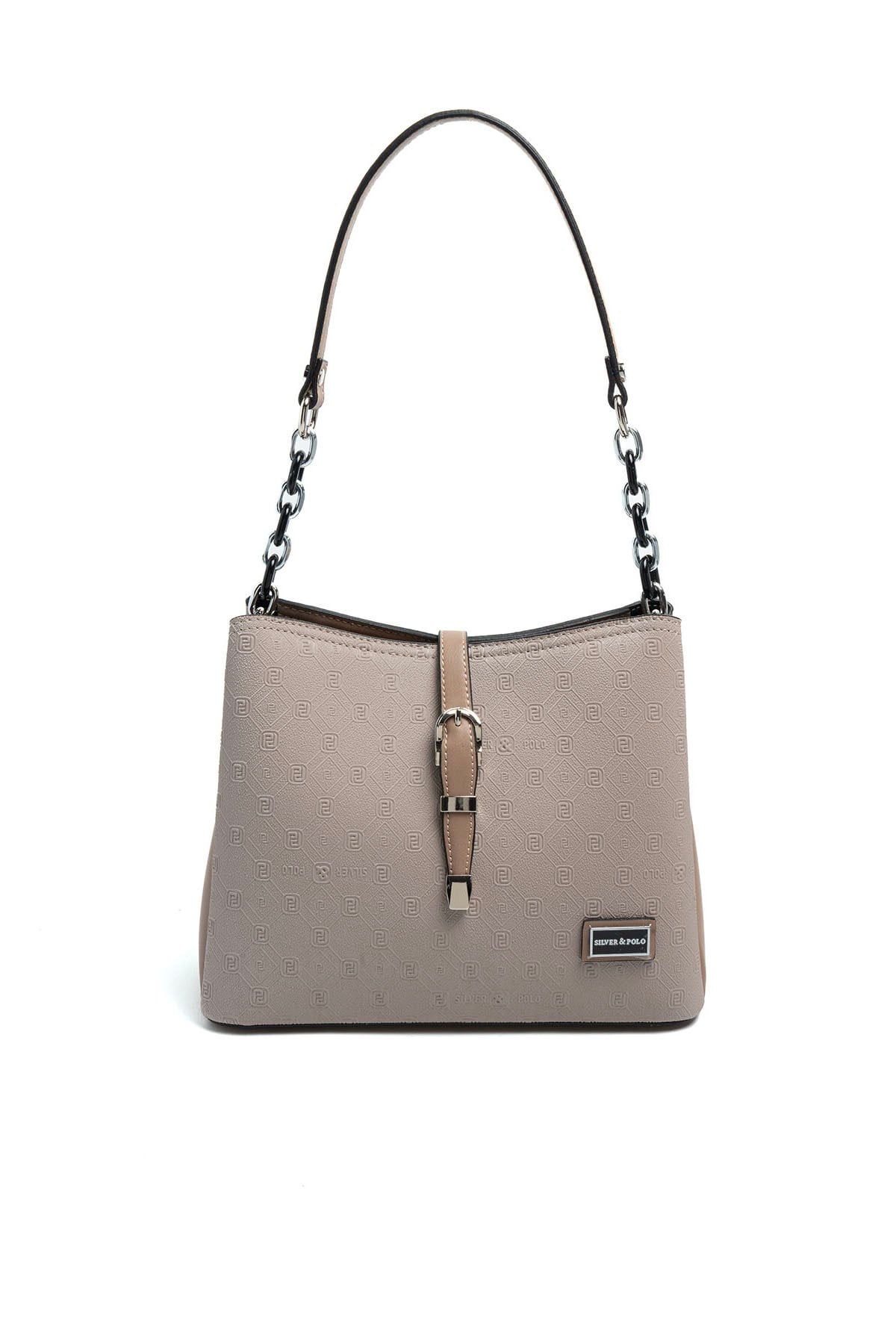 Silver Polo SP974 Kadın Omuz Çantası Fashion A.Vizon-Latte