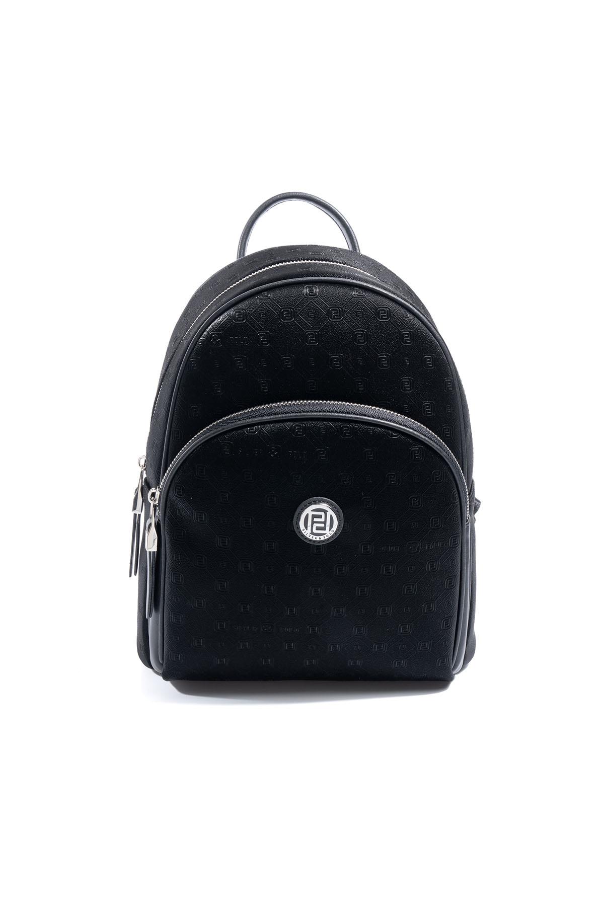 Silver & Polo SP1062 Kadın Sırt Çantası Fashion Siyah