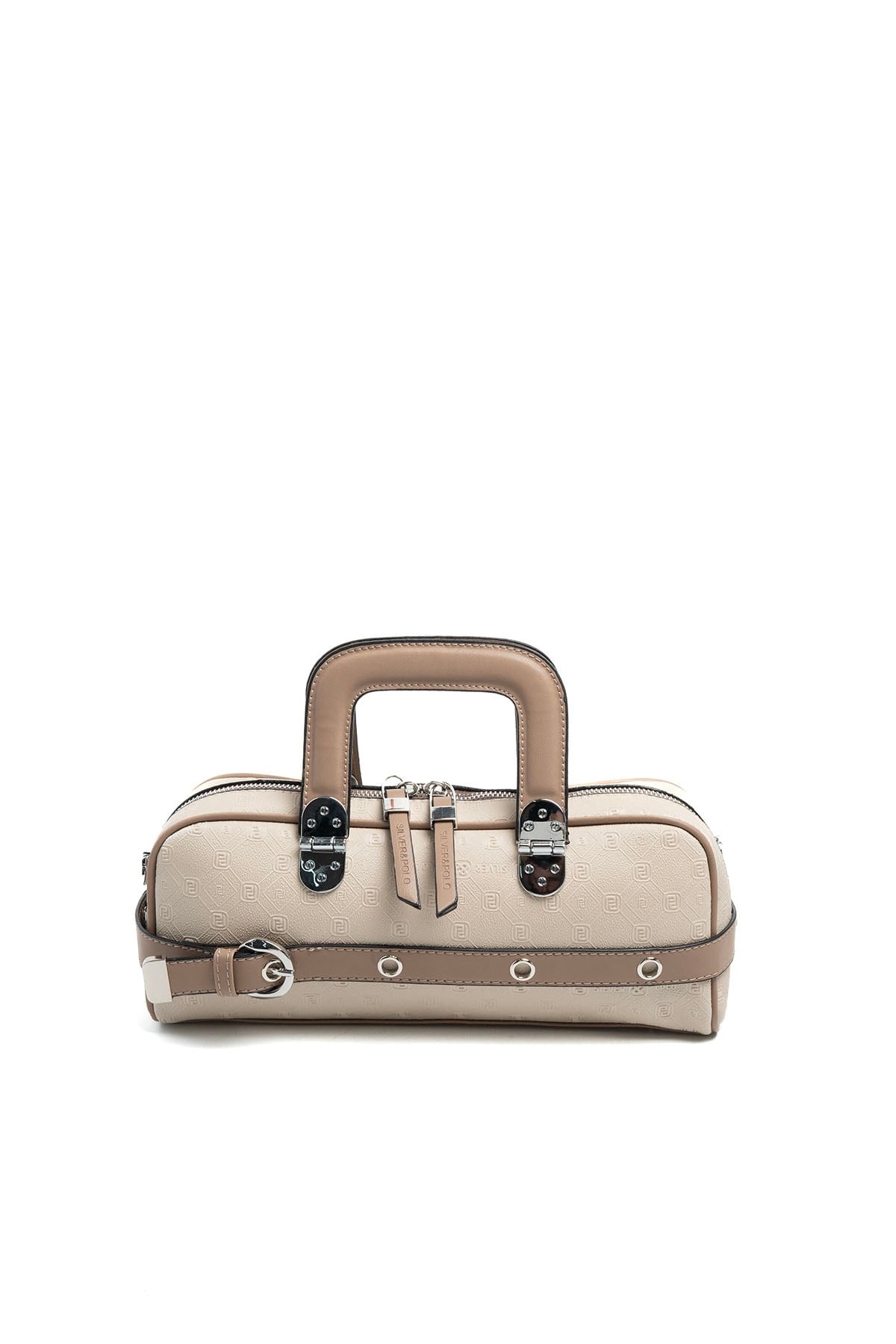 Silver Polo SP1258 Kadın El Çantası Fashion Bej-Latte