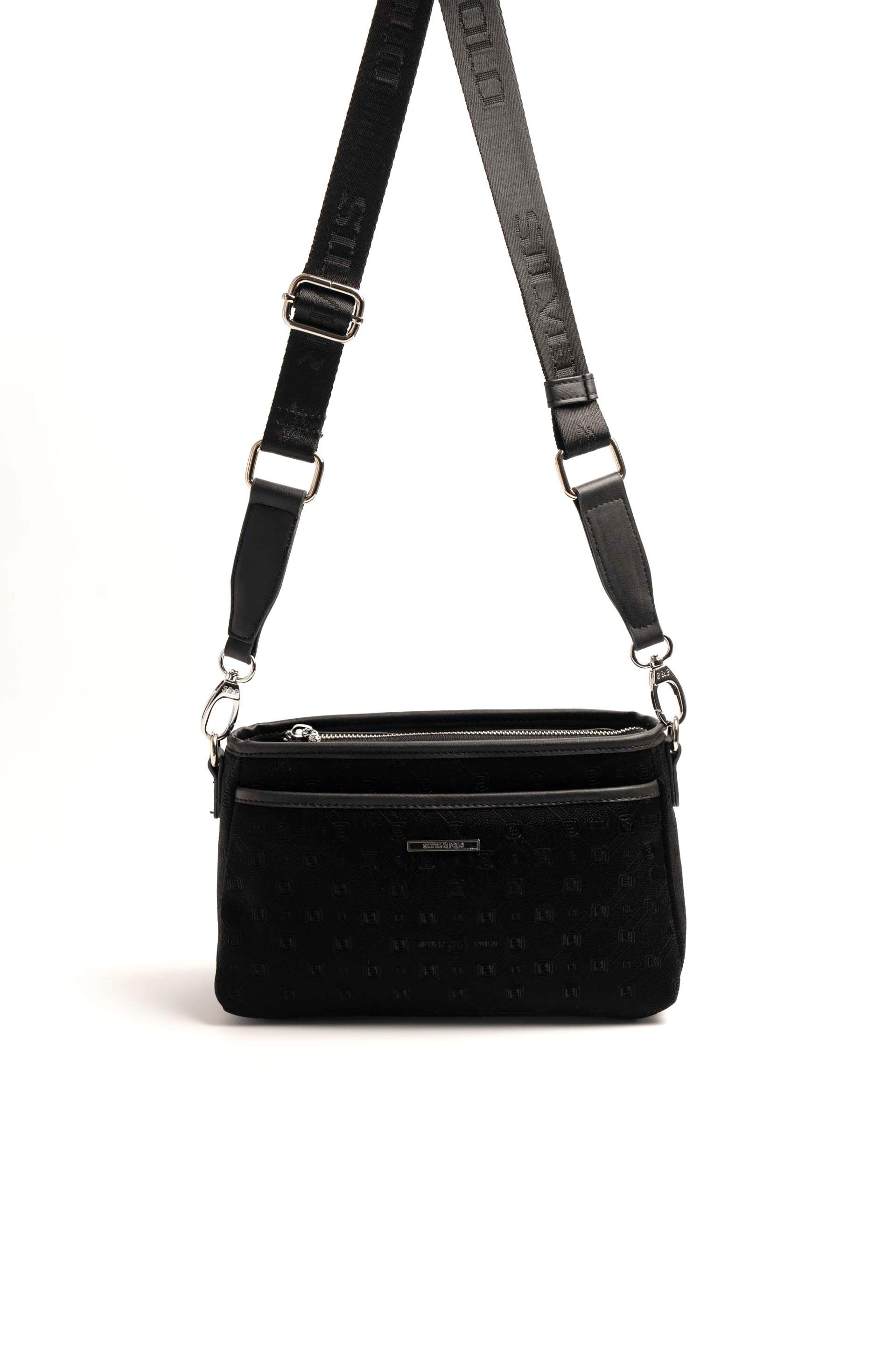 Silver & Polo SP1184 Kadın Çapraz Çanta Fashion Siyah
