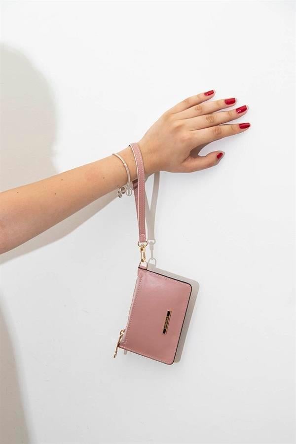 Silver & Polo SP1097 Kadın Cüzdan & Kartlık Düz K.Pembe