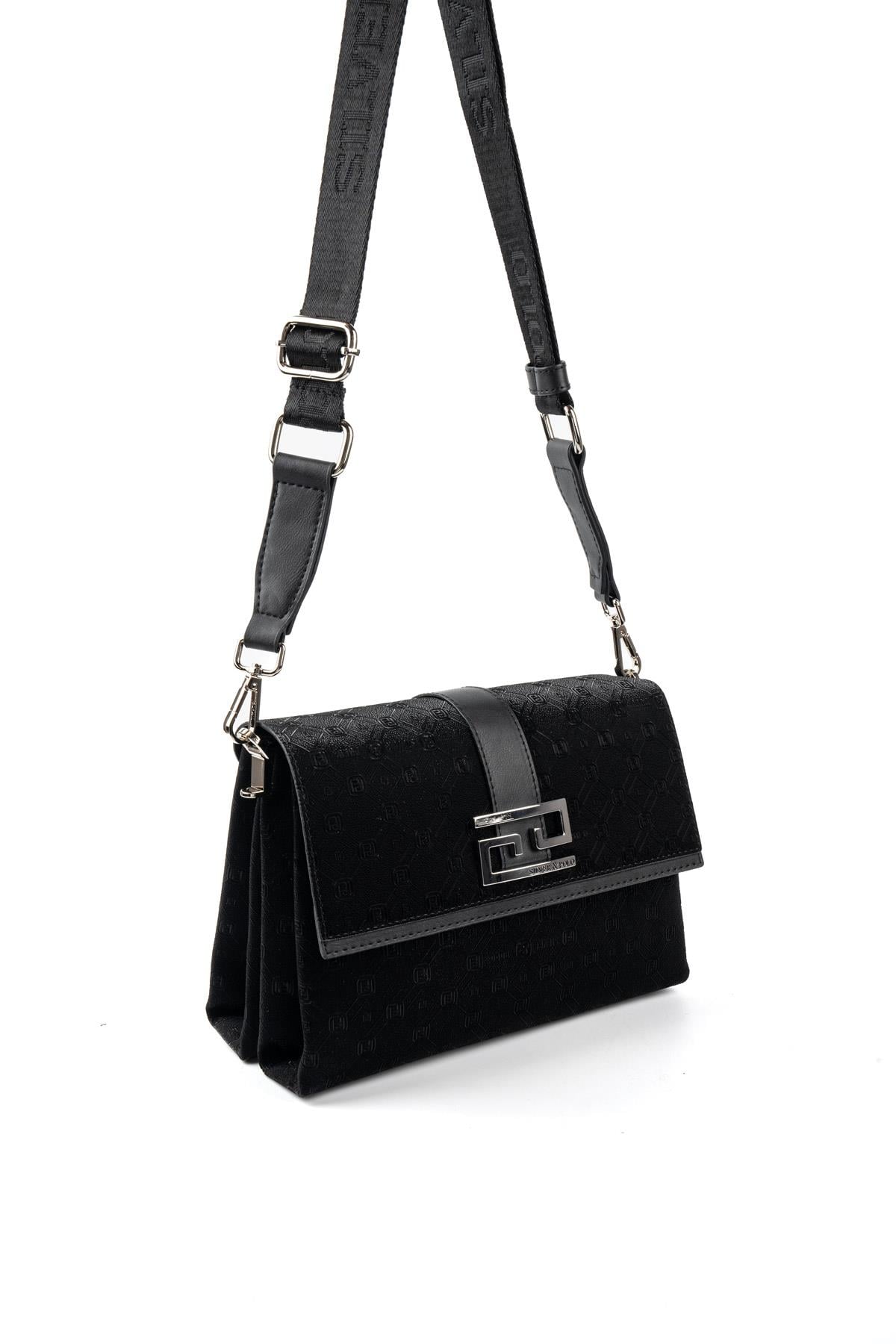 Silver & Polo SP1009 Kadın Çapraz Çanta Fashion Siyah