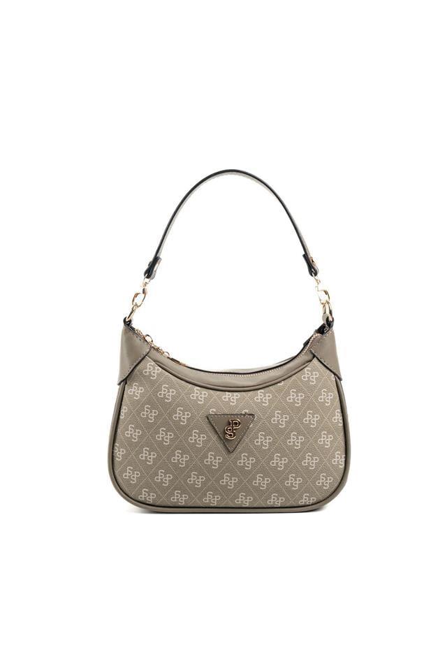 Silver Polo SP1180 Kadın Omuz Çantası Monogram Y.Yeşil-Y.Yeşil