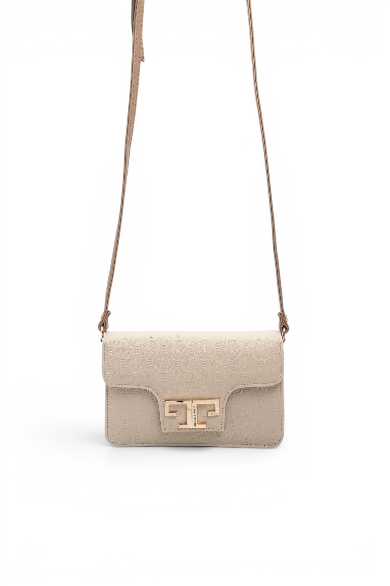 Silver Polo Bej - Latte Fashion Kadın Çapraz Çanta SP1170