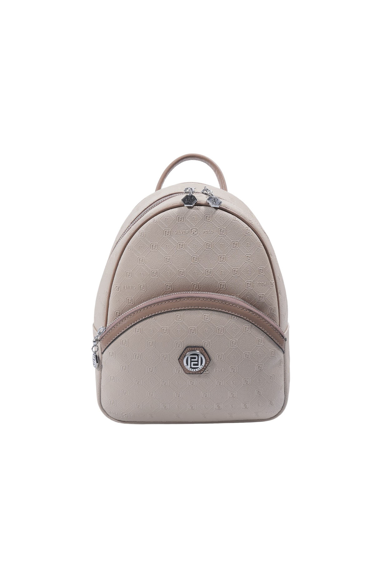 Silver & Polo SP945 Kadın Sırt Çantası Fashion Bej-Latte
