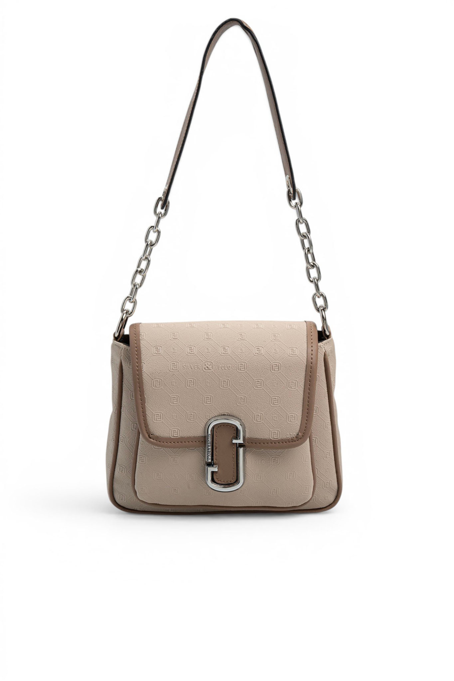 Silver Polo SP1147 Kadın Omuz Çantası Fashion Bej-Latte