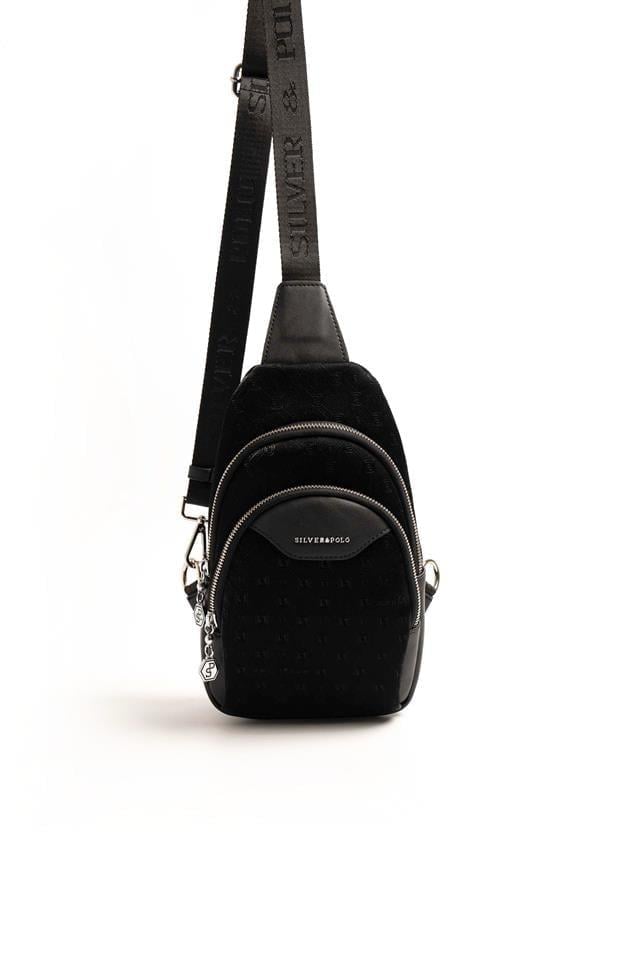 Silver & Polo SP959 Kadın Vücut Çantası Fashion Siyah