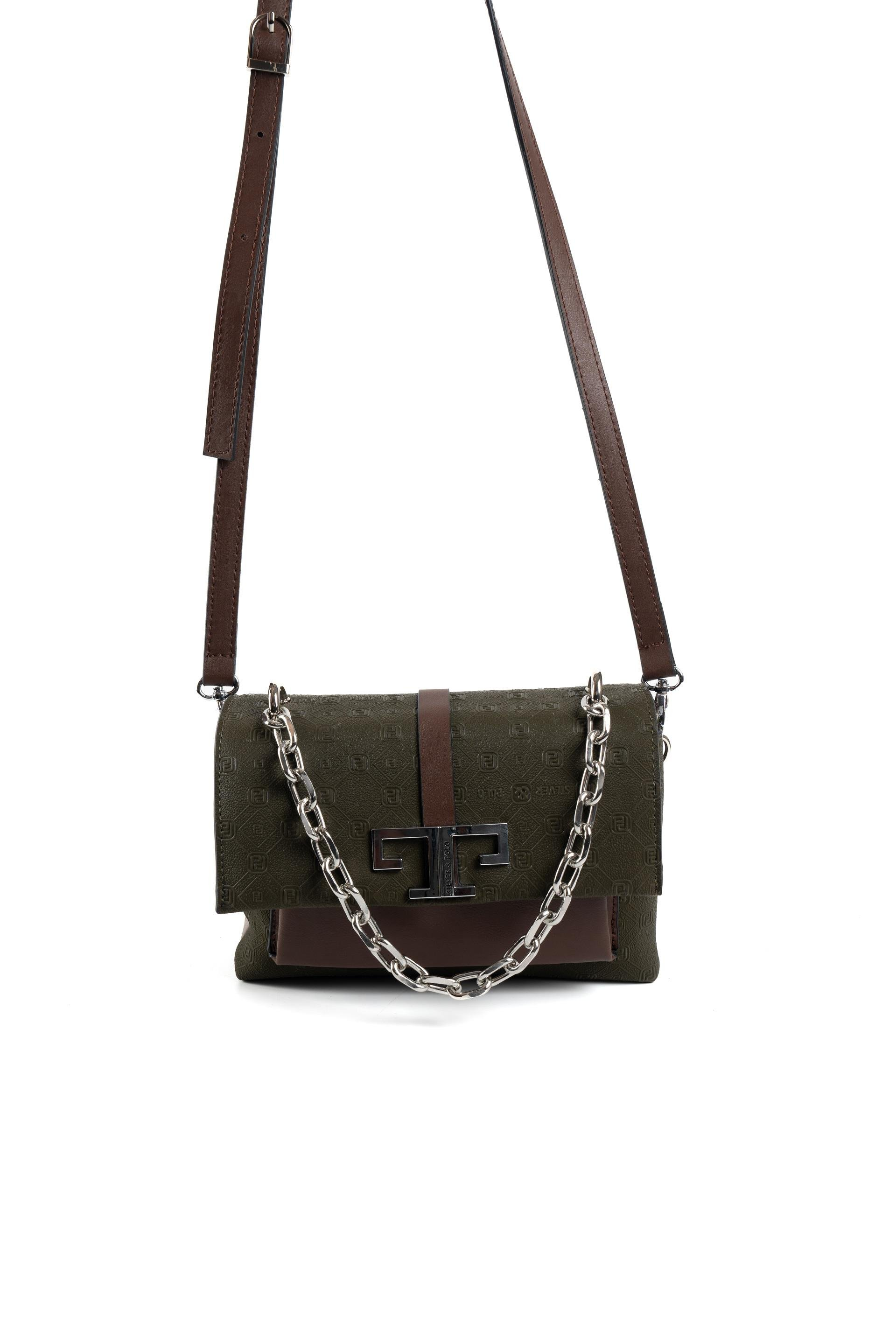 Silver & Polo SP1148 Kadın Çapraz Çanta Fashion Haki-Kahve