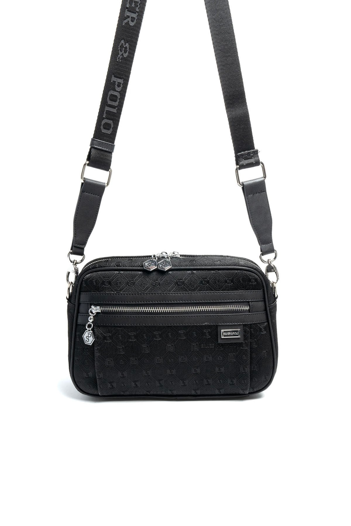 Silver & Polo SP1280 Kadın Çapraz Çanta Fashion Siyah-Siyah