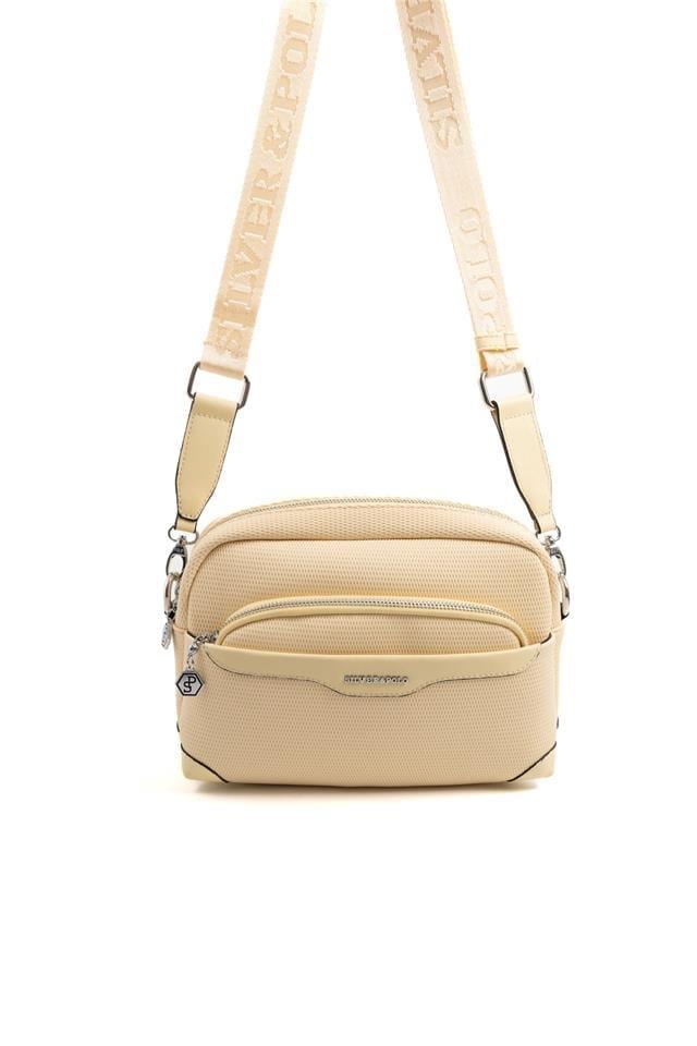 Silver & Polo SP1201 Kadın Çapraz Çanta Petek Sarı