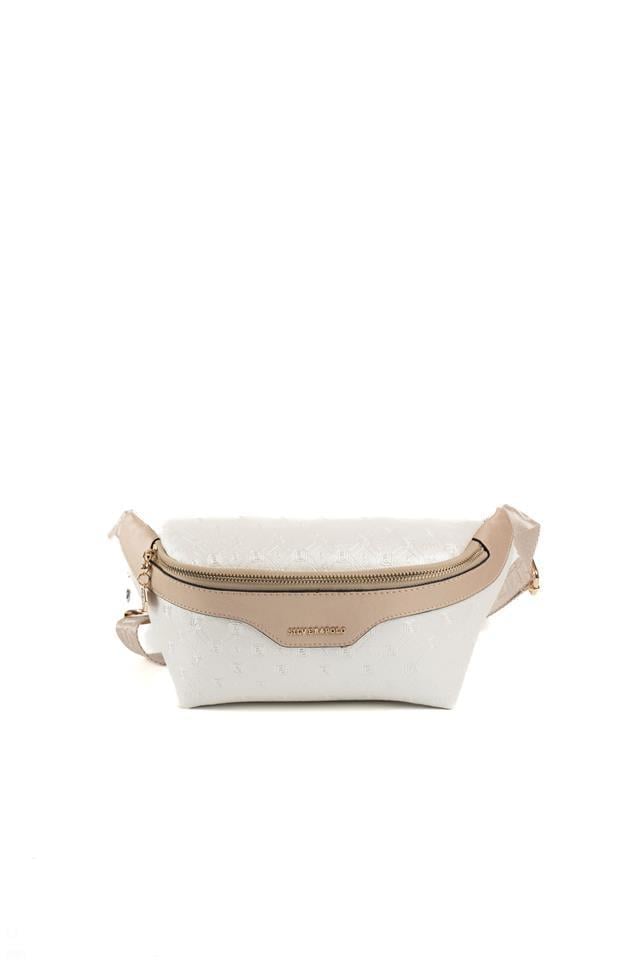 Silver & Polo SP1192 Kadın Bel Çantası Logolu Sedef-S.Nut