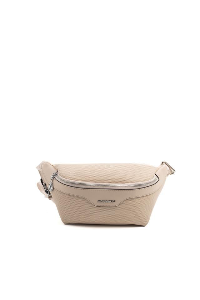 Silver & Polo SP1192 Kadın Bel Çantası Petek Bej-A.Taba
