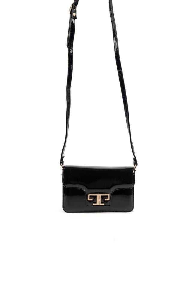 Silver & Polo SP1170 Kadın Çapraz Çanta Soft Rugan Siyah