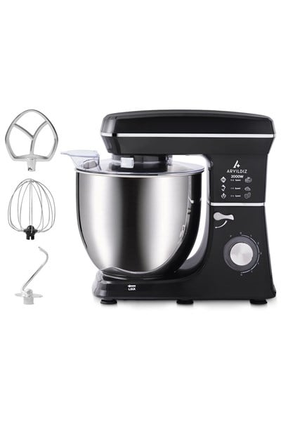 153AR305805 HomeChef XXL 10 Lt Stand Mixer Siyah