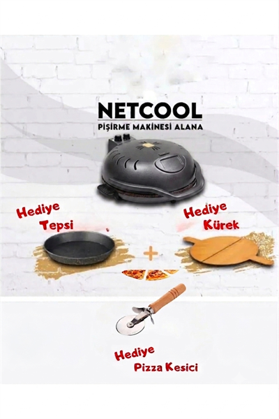Ekmek Pişirme Makinesi (Kesici - Kürek - Tepsi Hediyeli)