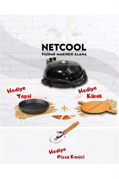 Siyah Ekmek Pişirme Makinesi (Kesici - Kürek - Tepsi Hediye)