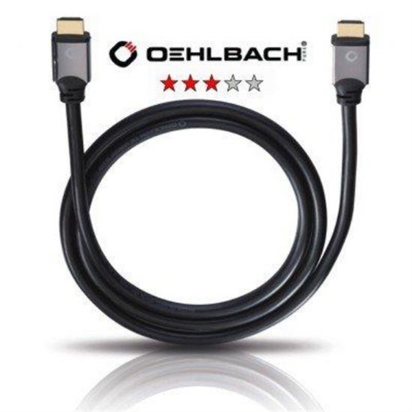 OEHLBACH BLACK MAGIC HIGH-SPEED-HDMI-Cable 1.2m