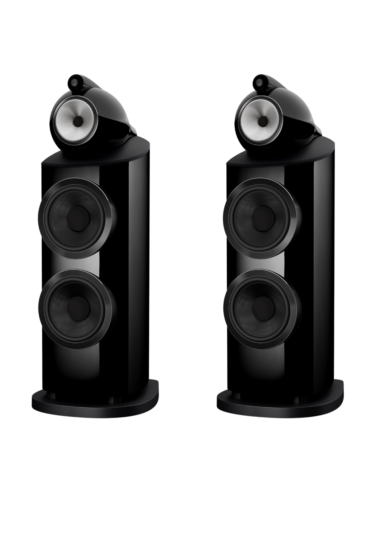 Bowers & Wilkins 801 D5 Kule Hoparlör Stealth Black