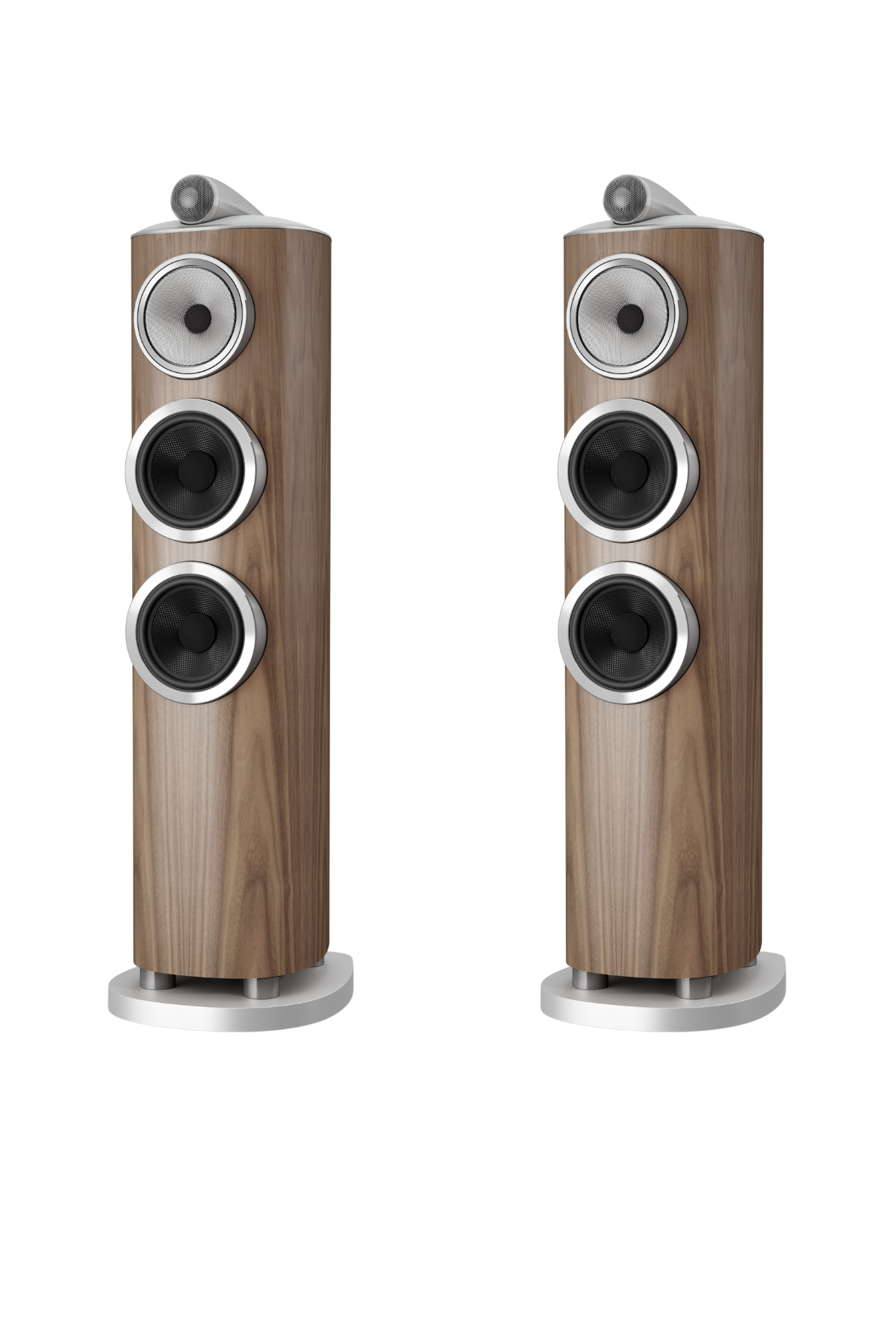 Bowers & Wilkins 804 D5 Kule Hoparlör Light Walnut